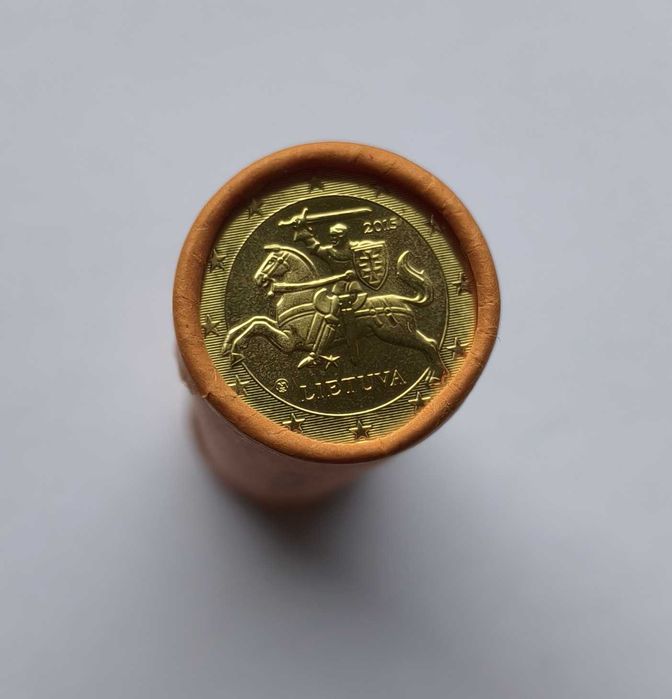 20 Euro Cent Litwa 2015, rulon menniczy , rolka mennicza