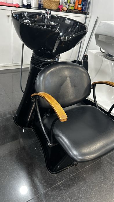 Rampa de lavagem cabeleireiro