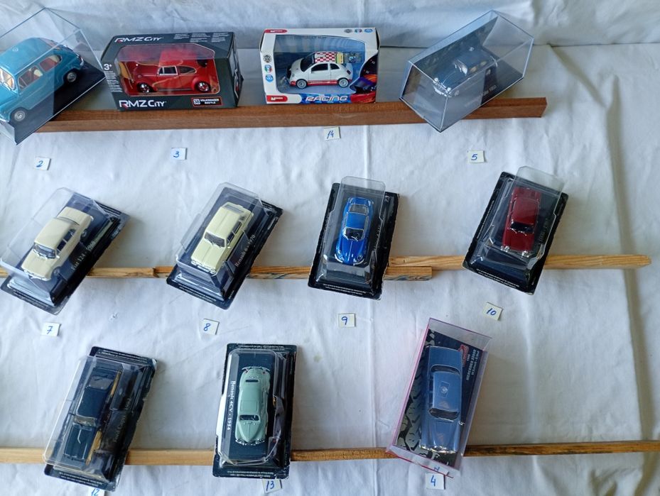 Miniaturas várias escalas e modelos diferentes