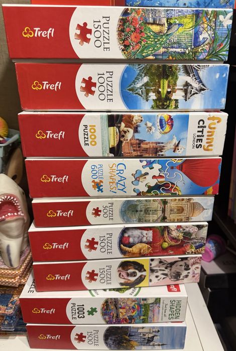 Пазли різні trefl.