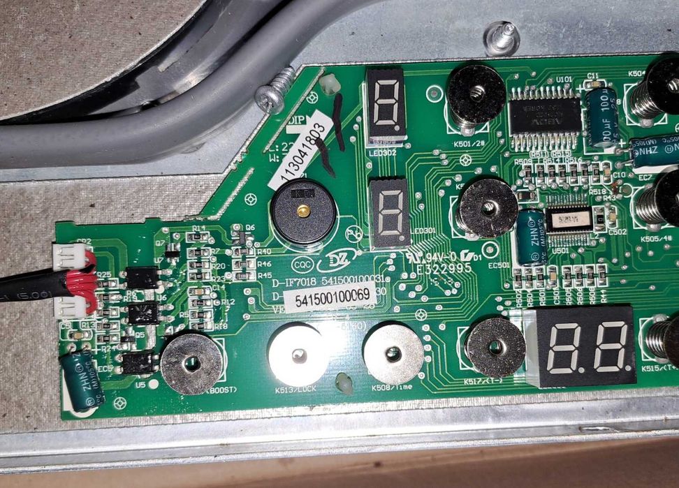 Moduł sterowania płyty indukcyjnej Samsung NZ64F3NM1AB