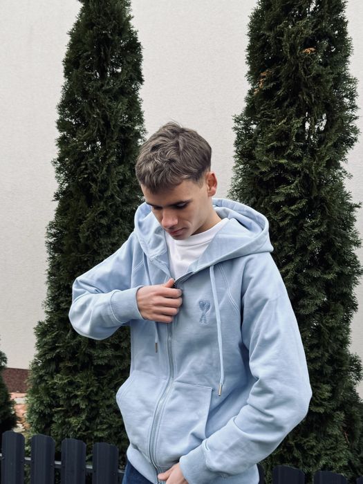 Зіпка амі | зіп худі AMI | кофта амі | чоловічі та жіночі кофти Амі