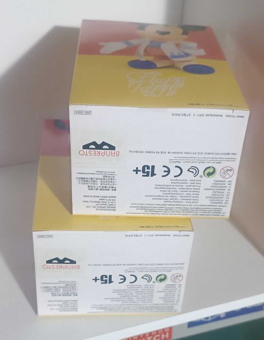 Fluffy Puffy Mickey and Minnie Mouse Banpresto/Bandai Set