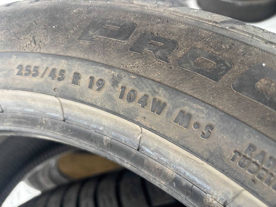 255-45-R19 CONTINENTAL PROCONTACT 2штуки всесезонн резина GERMANY 2024