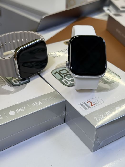 Watch 10 Подарунок на 14 новий Wiwu колір біла сталь гарантія 1 рік