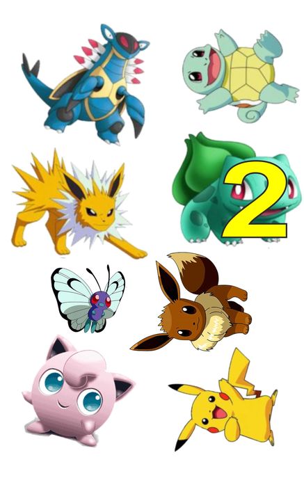 Pan Opłatek na tort - POKEMON A4