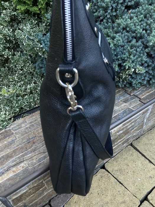 EMANUELE GELMETTI Італія розкішна шкіряна жіноча сумка натуральна шкір