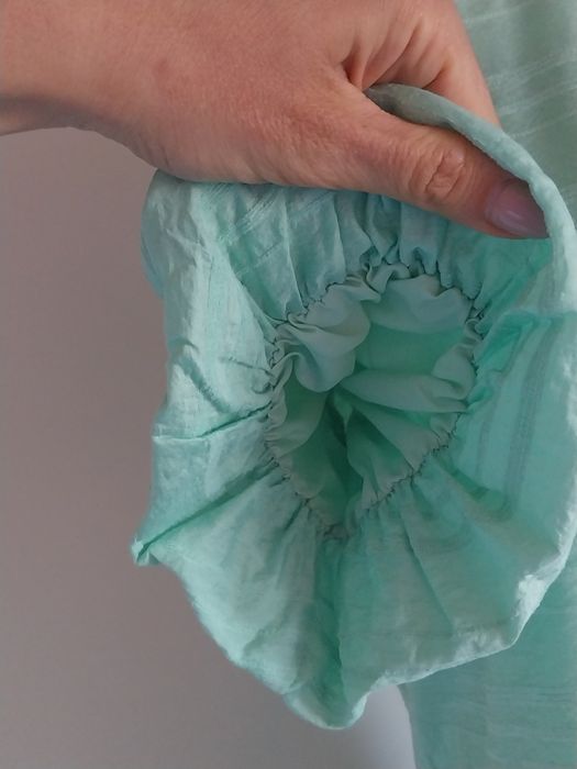 Vestido Vila | Tamanho 38 | corte evasé com mangas curtas