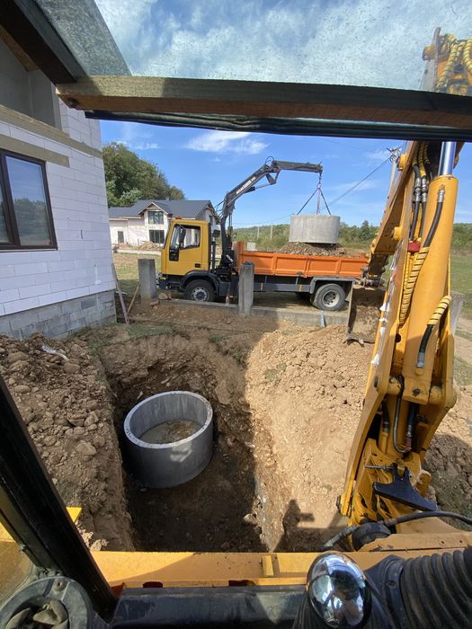 Септики , колодязі, дринажі , засипка тереторій