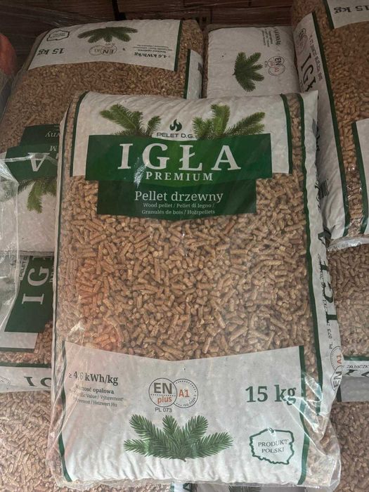 Pellet klasa A1  IGŁA PREMIUM
