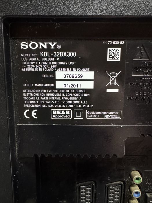 Tv Sony KDL-32BX300