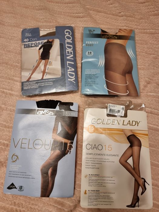 Колготи, панчохи розмір 1/2 2S нові