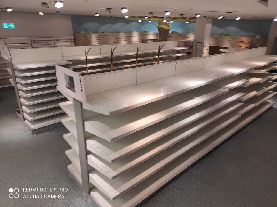 PROMOCJA 299pln Regał do sklepu magazynu biały metalowy Otto Kind