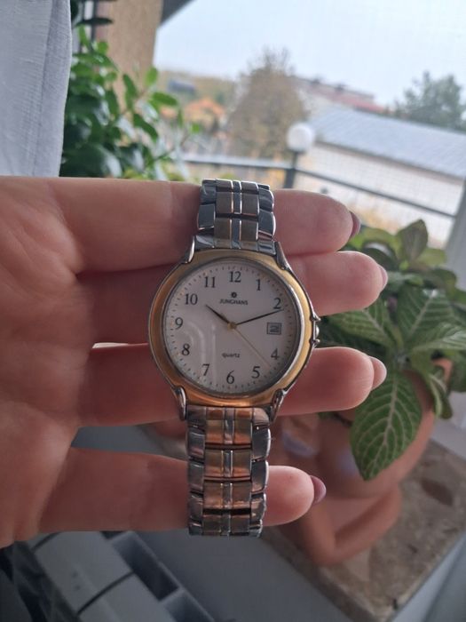 zegarek kwarcowy Junghans 47/1676