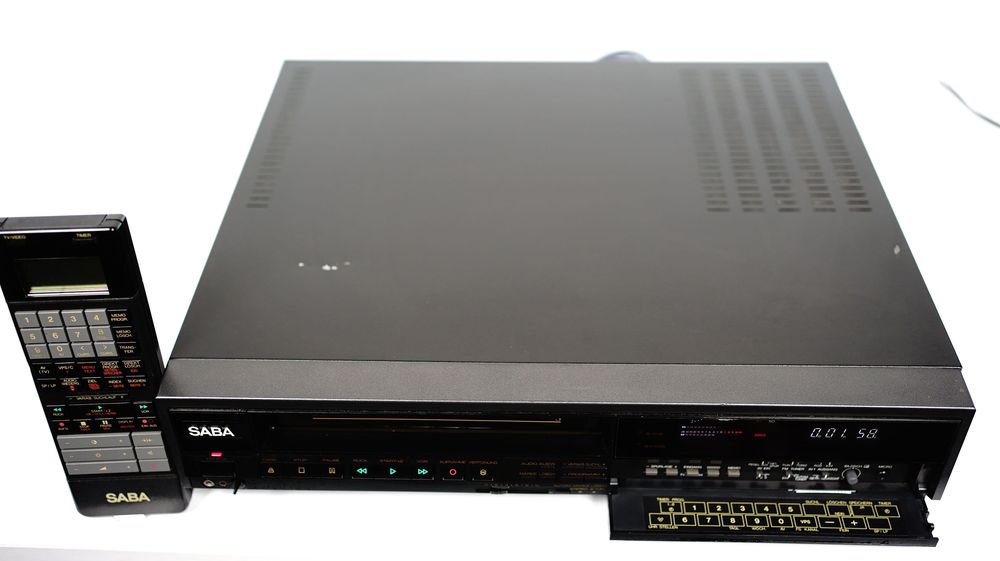 Magnetowid S-VHS SABA 6480 wysokiej klasy SUPER-HVS VCR na kasety