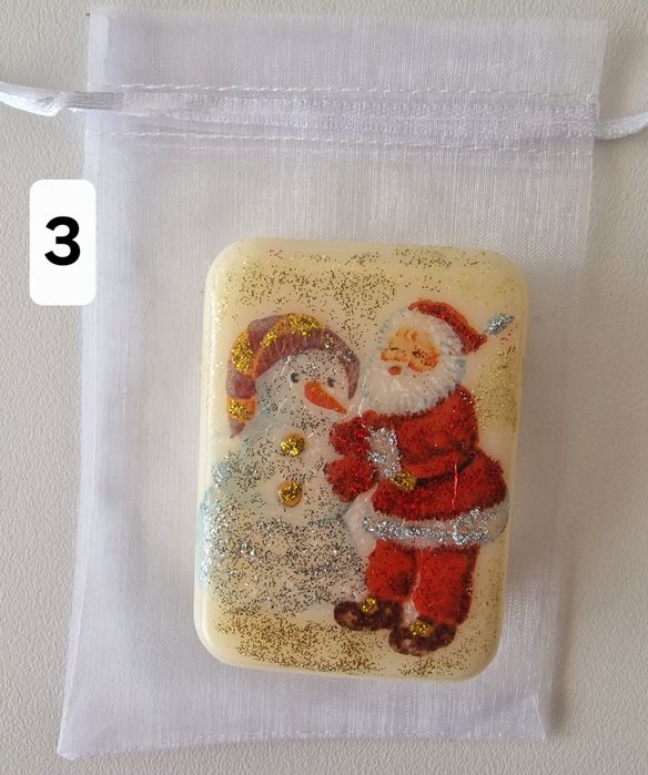 Sabonete(s) Decoupage - motivos Natal