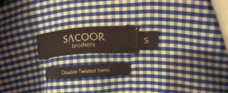 Camisa azul sacoor