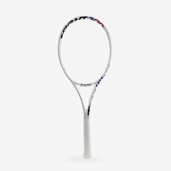 RAQUETE DE TÉNIS TECNIFIBRE T-FIGHT 300 ISOFLEX BRANCO SEM CORDAS 300g
