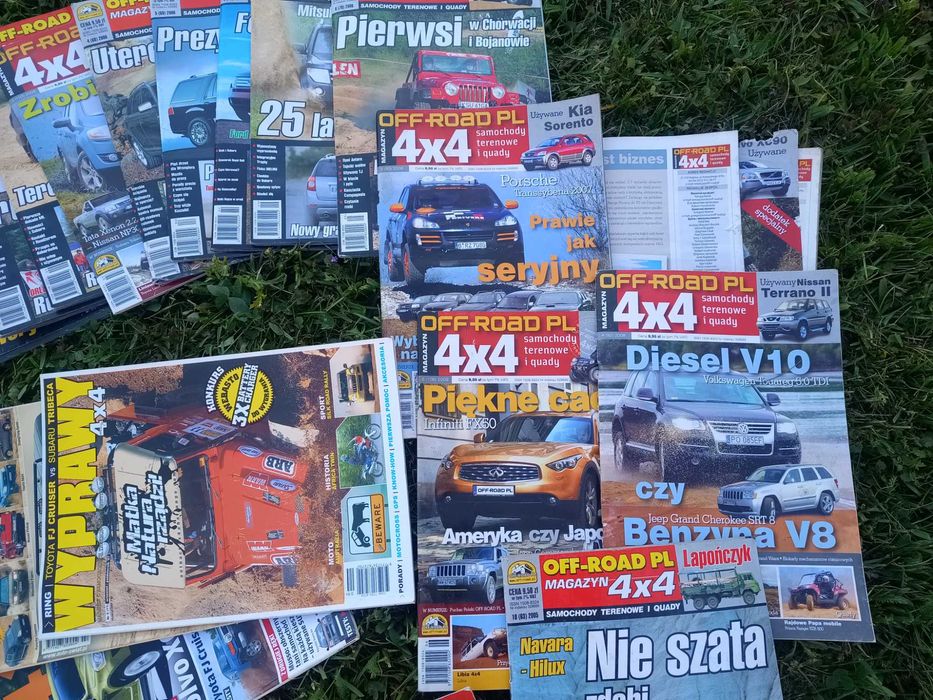Offroad 4x4  czasopisma o terenówkach  38 sztuk