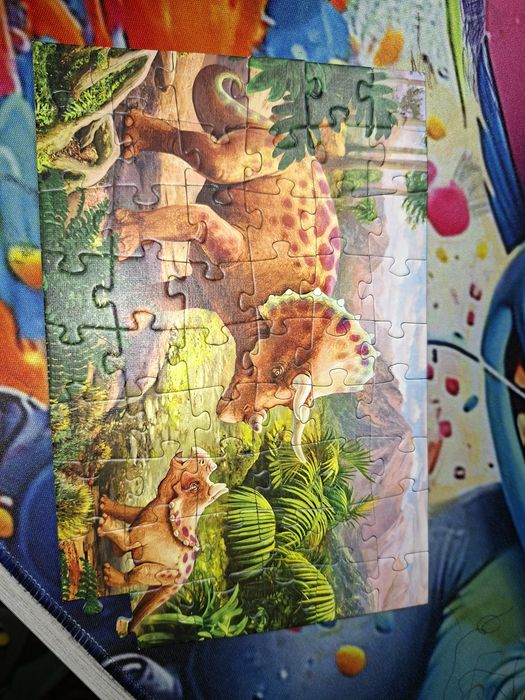 Duzy zestaw puzzli I gier 10 szt