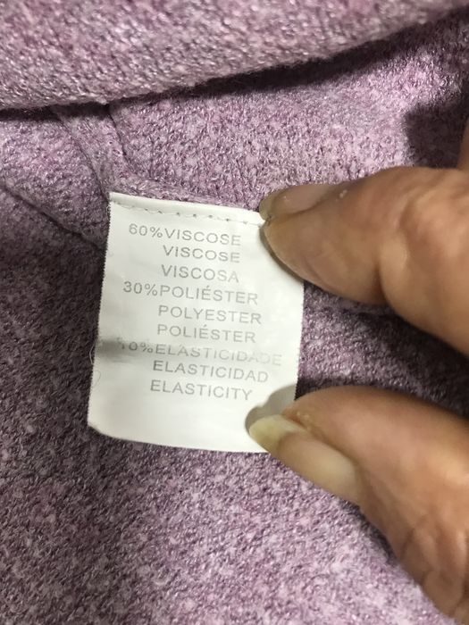 Camisola lilas mulher