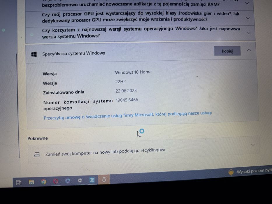 Laptop ACER uzywany