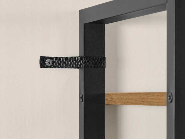 Nowy Regał na Książki Lofto 186x66x30  Metalowy 6 Półek Wysoki Wysyłka