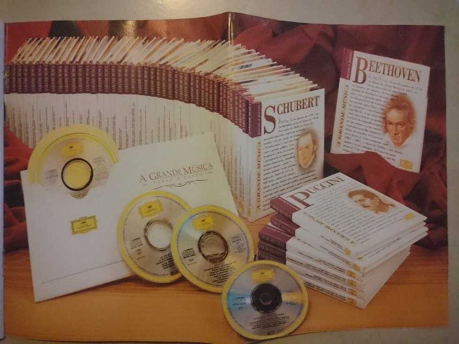Coleção de Livros-CD de música clássica