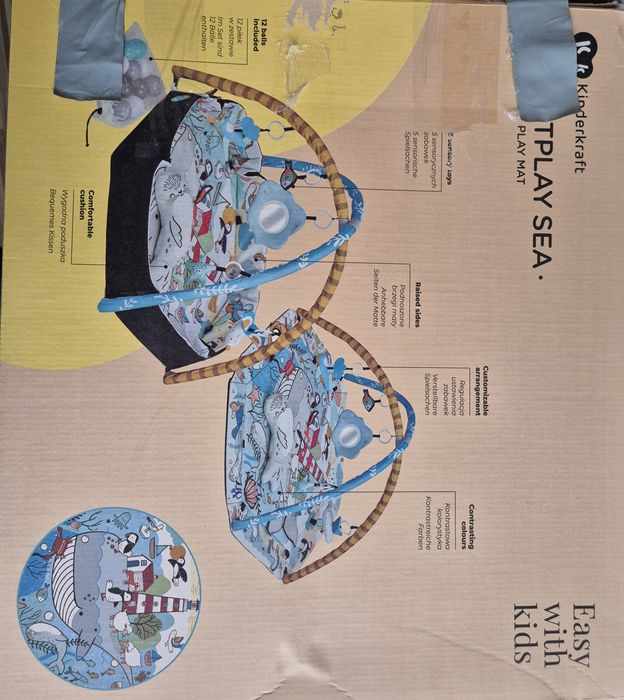 edukacyjna mata Kinderkraft Smartplay Sea