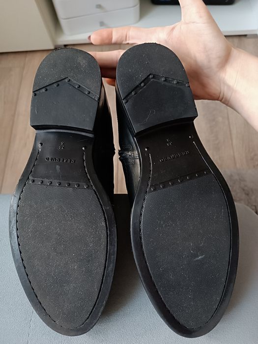 Botki skórzane rozm. 38