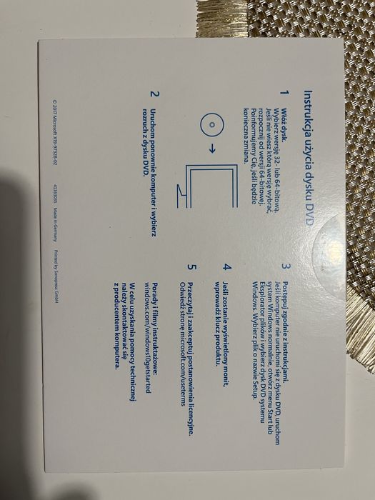 Płyta instalacyjna Windows 10