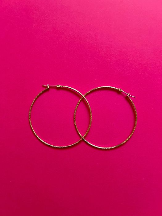 Kolczyki koła złote