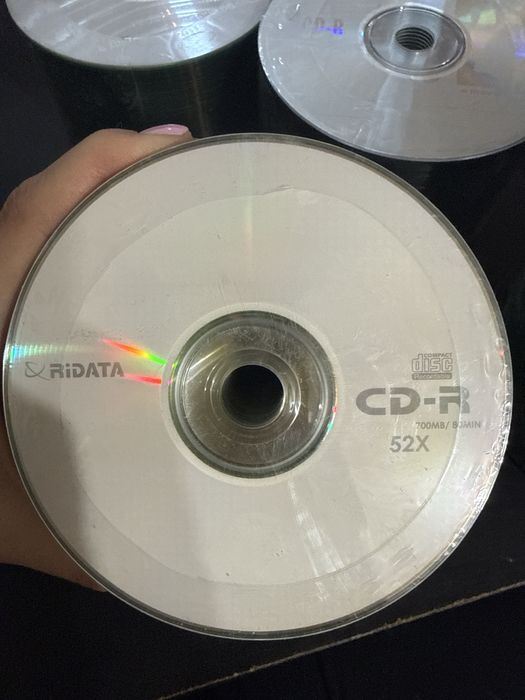 Диск Ridata CD-R - 12 упаковок - по 50 штук