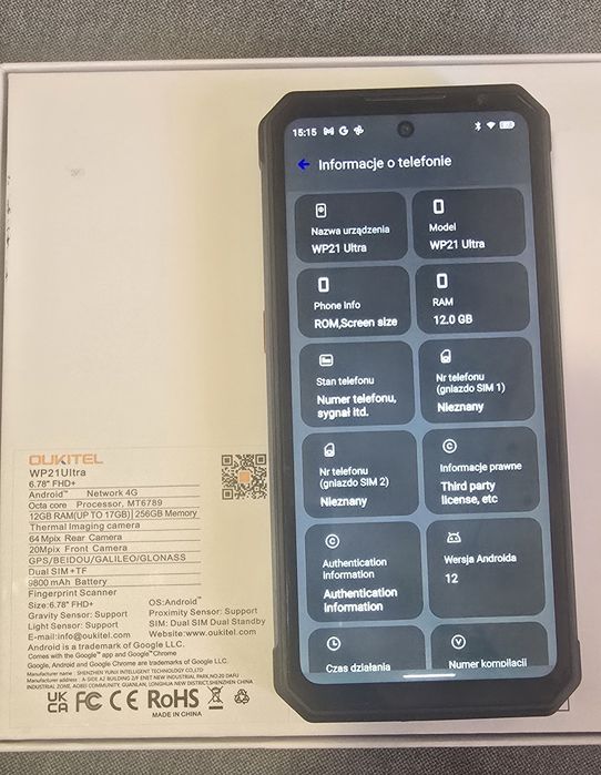 Oukitel WP21 Ultra