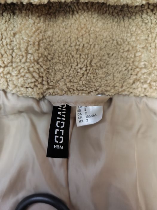 Тедді зіпка з капюшоном H&M