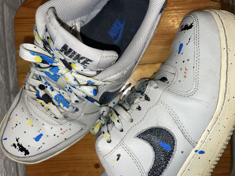 Оригінал Кросівки Nike AIR FORCE 1 з натуральної шкіри; кросовки 40 р