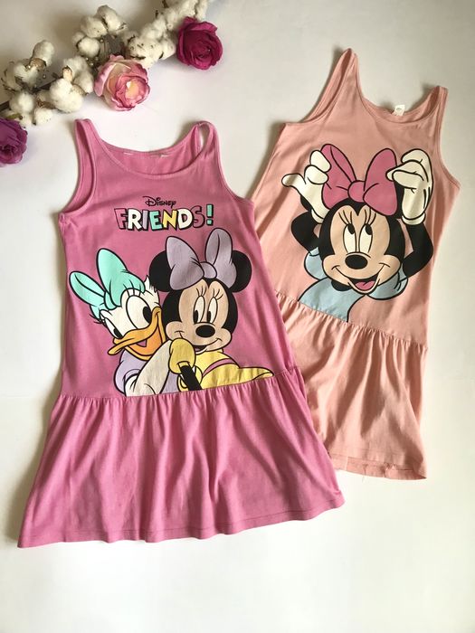 Сарафани Міні Маус. H&M. Котон. 7/8 років. Ріст 122/128  см