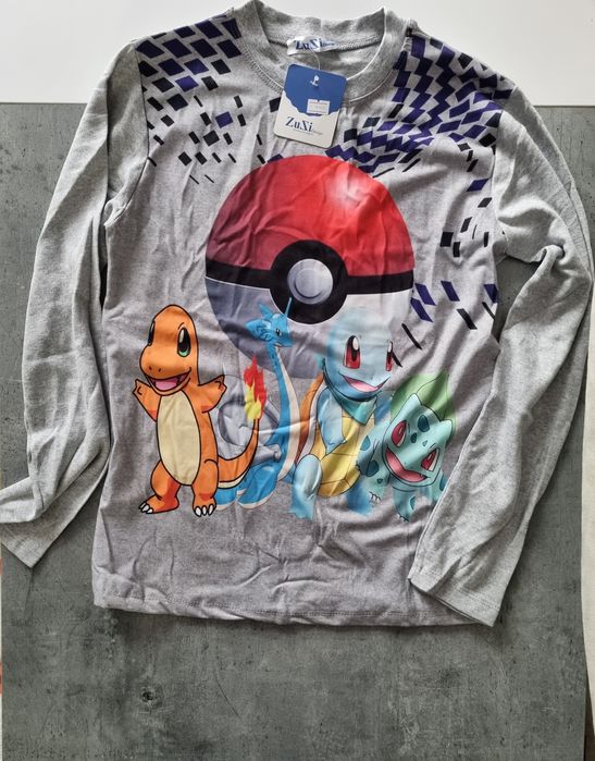 Bluzka bawełniana pokemon  140-158