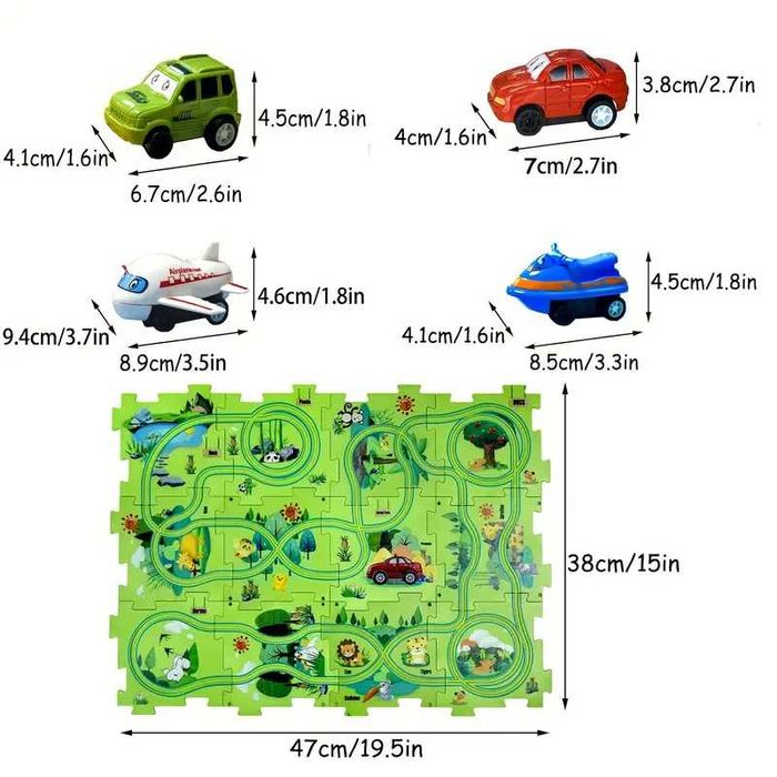 трек-пазл Rail Car Space