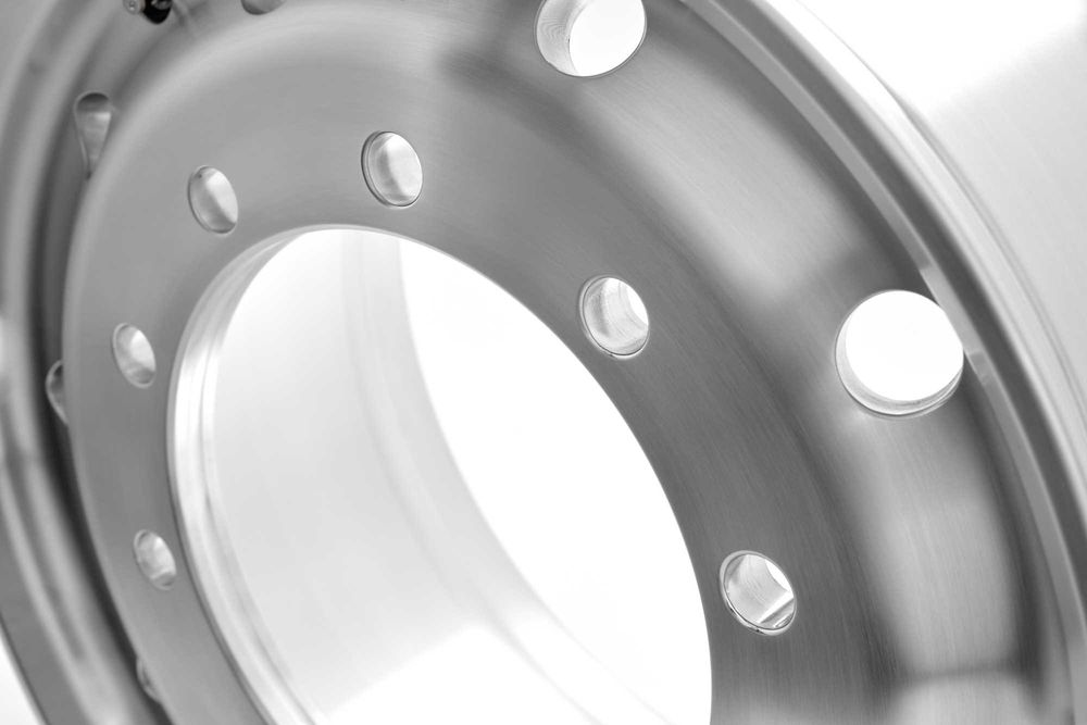 Felga aluminiowa NGW 22,5x11,75 ET120 EDITION THREE - SZCZOTKOWANA Certyfikat ABE TUV 5 LAT GWARANCJI
