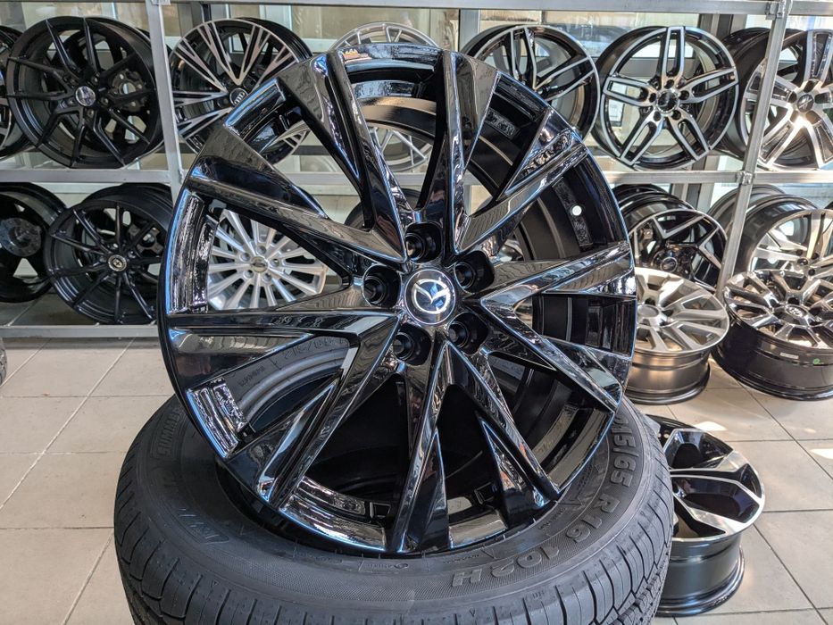 диски Mazda CX-5 R19 5x114,3 черный глянец