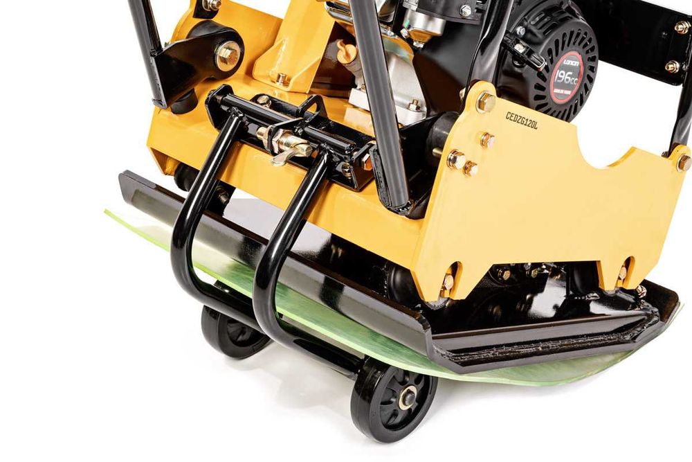 Zagęszczarka gruntu jednokierunkowa 120 kg. Silnik Loncin G200. Guma