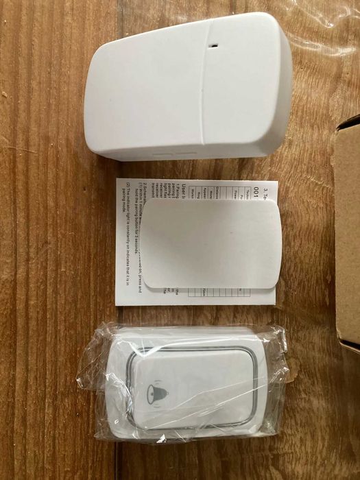 Campainha de Porta Autoalimentada (sem Pilhas nem Fios) - exterior