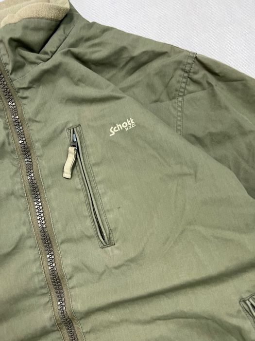 Dwustronna Schott jacket vintage 90's USA warm boxy fit