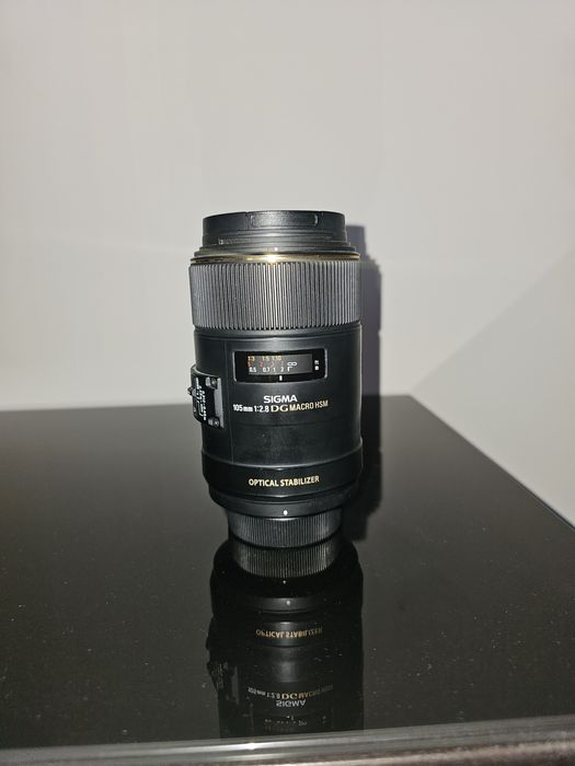 Sigma 105mm f/2.8 EX DG Macro HSM OS Na sprzedaż obiekt Racibórz