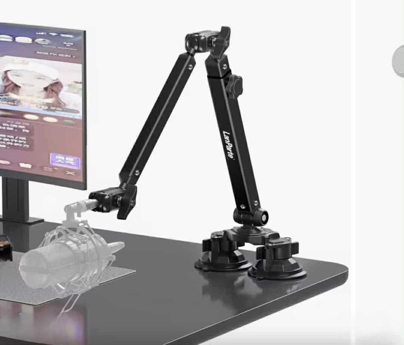 stojak na mikrofon Uchwyt na mikrofon stacjonarny Regulowane ramię