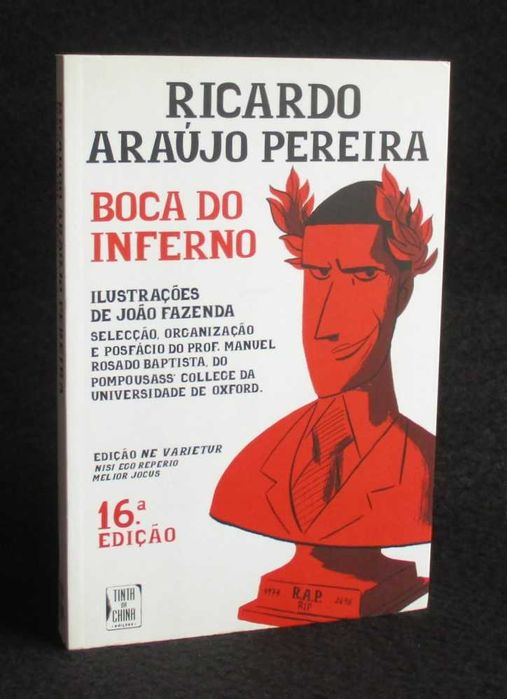 Livro Boca do Inferno Ricardo Araújo Pereira