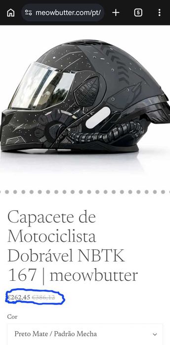 Capacete original NBTK