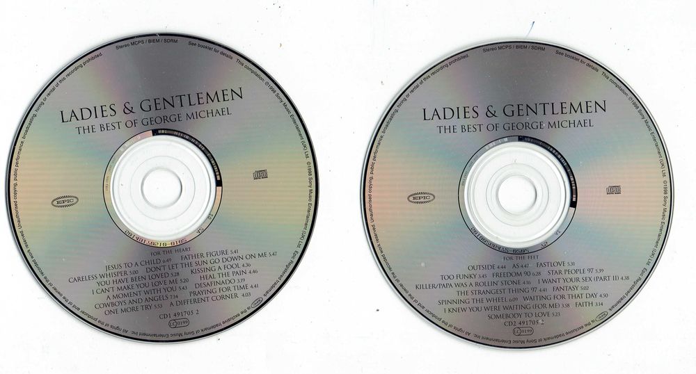 CD George Michael - Ladies & Gentelman The best of 2CD Wyd.1998