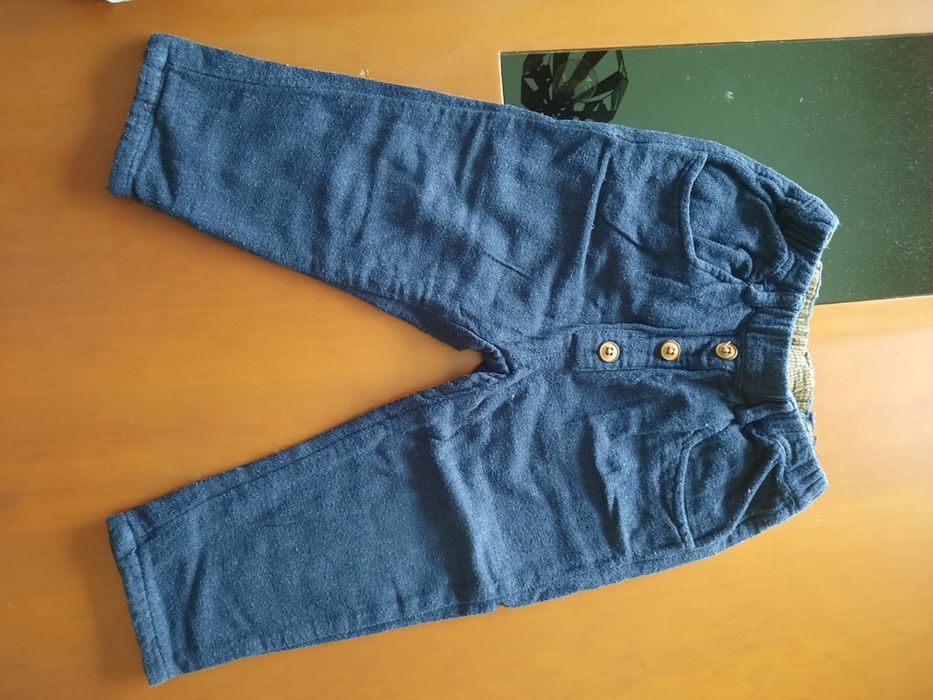 Conjunto de 9 Calças 18 e 24 meses